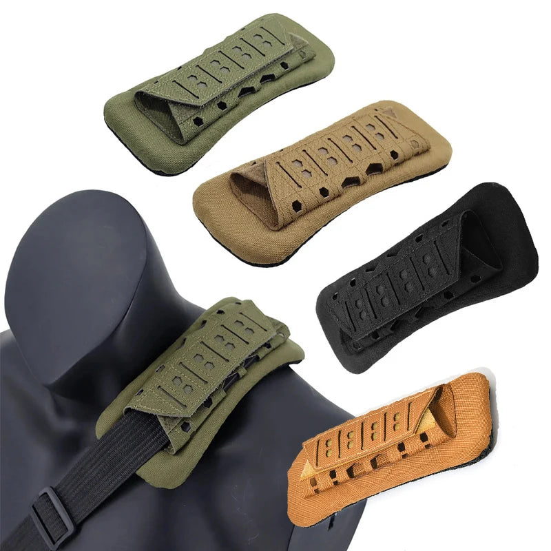 1Pc Outdoor Tactical Shoulder Pad, Breathable Tactical Sling Cushioning Non-Slip Shoulder Liner