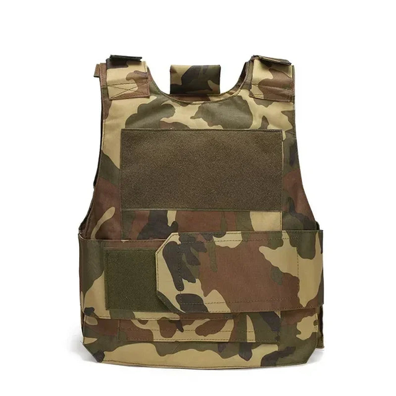 800D Tactical Vest Multi Functional Armor Plate Tactical Carrier Vest CP Camo