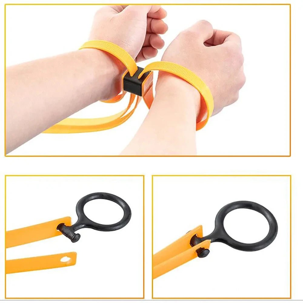 Tactical Plastic Cable Tie Strap Handcuffs War Battle Agent Police CS TMC Gear Hunting Disposable Cable Tie Cosplay