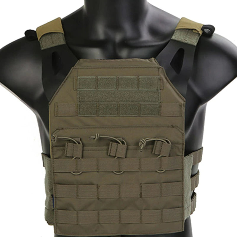 Tactical Vest MOLLE JPC Vest Airsoft Paintball Molle Vest Chest Protective Plate Carrier Multicam Combat Vest