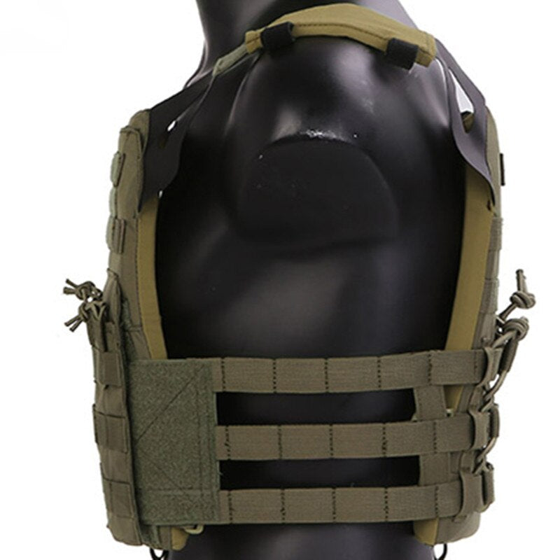 Tactical Vest MOLLE JPC Vest Airsoft Paintball Molle Vest Chest Protective Plate Carrier Multicam Combat Vest