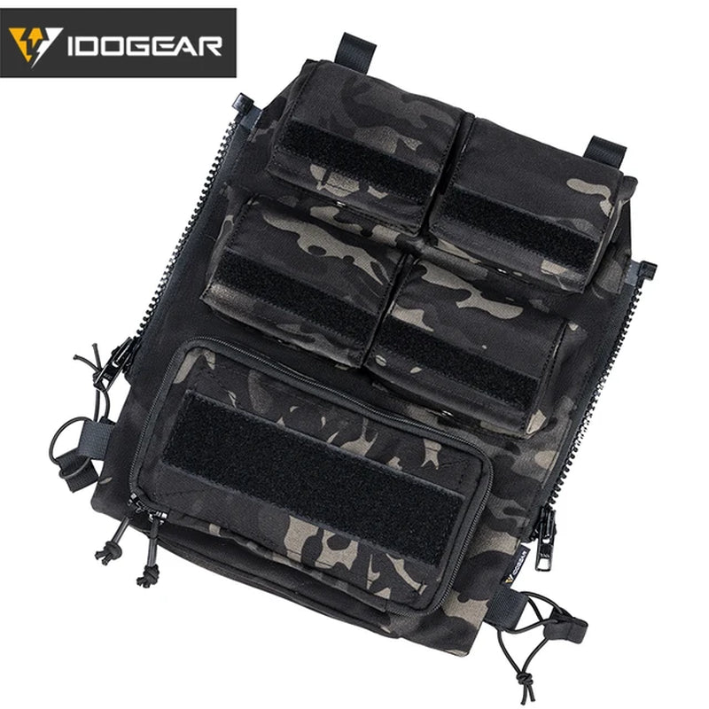 Tactical Pouch Bag Zip on Panel Modular Backpack for Plate Carrier W/ Mag Pouch for AVS JPC2.0 CPC Vest 3573