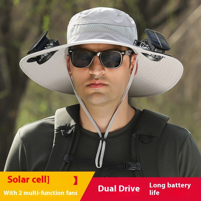 Solar Charging Wind Sun Protection Hat