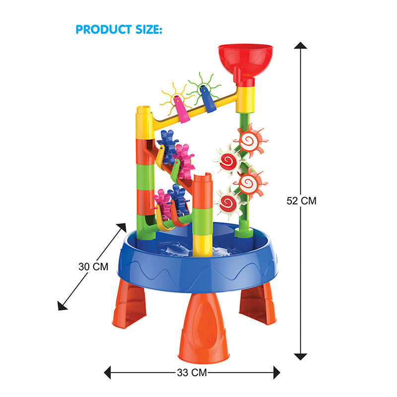 Waterwheel Funnel Beach Table Set Summer Beach Play Children's Toys