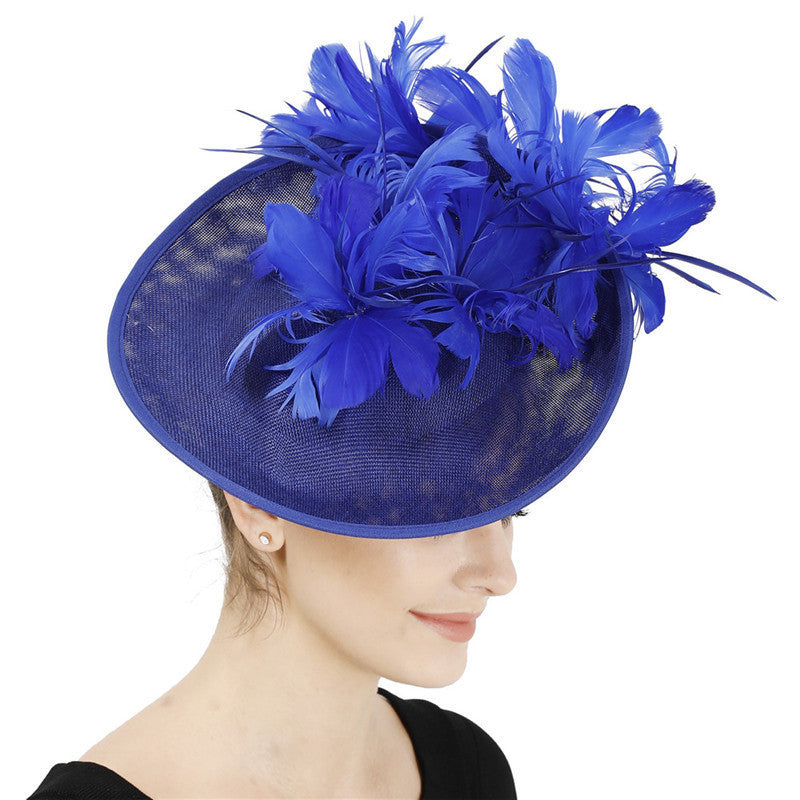 Aristocratic Ladies Feather Hat