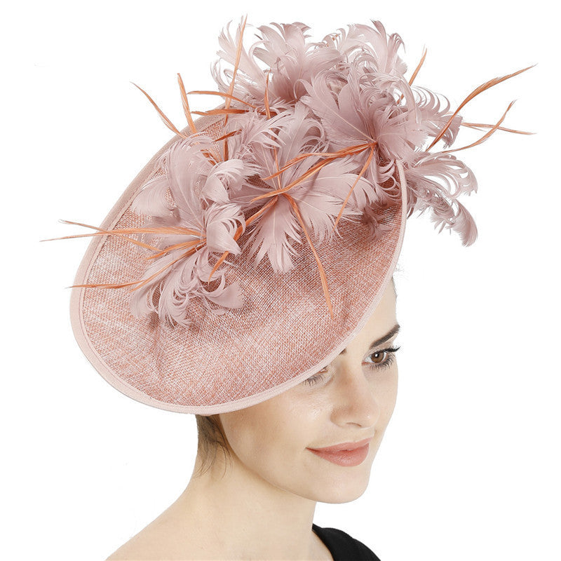 Aristocratic Ladies Feather Hat