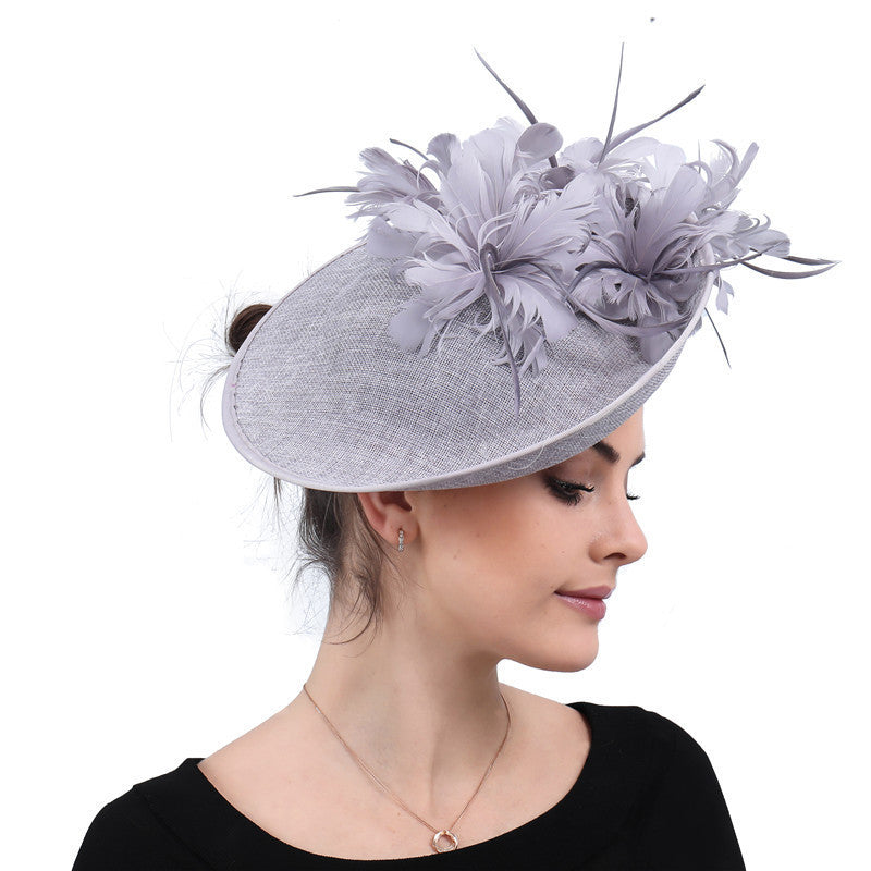 Aristocratic Ladies Feather Hat