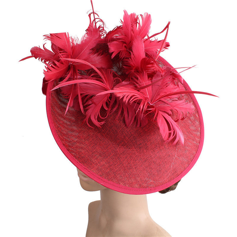 Aristocratic Ladies Feather Hat