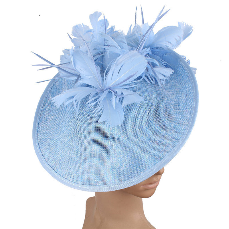 Aristocratic Ladies Feather Hat