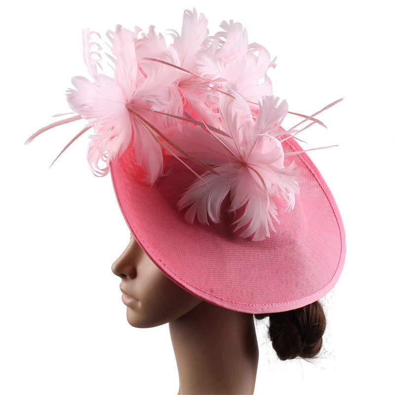 Aristocratic Ladies Feather Hat