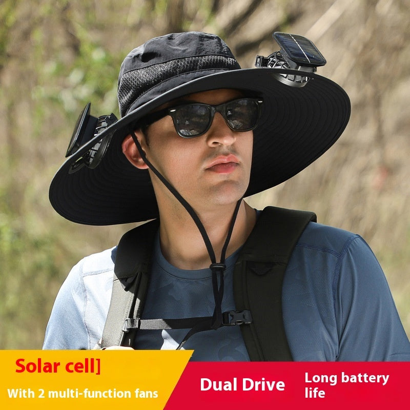 Solar Charging Wind Sun Protection Hat