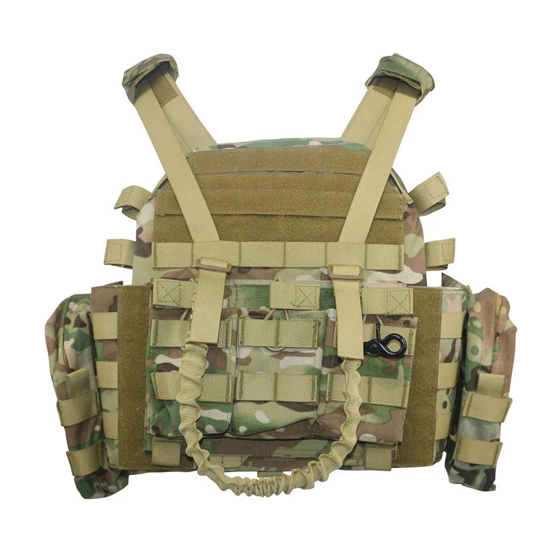 Tactical Vest Outdoor Hunting Plate Carrier Protective Adjustable Vest Airsoft Carrier Combat Equipment