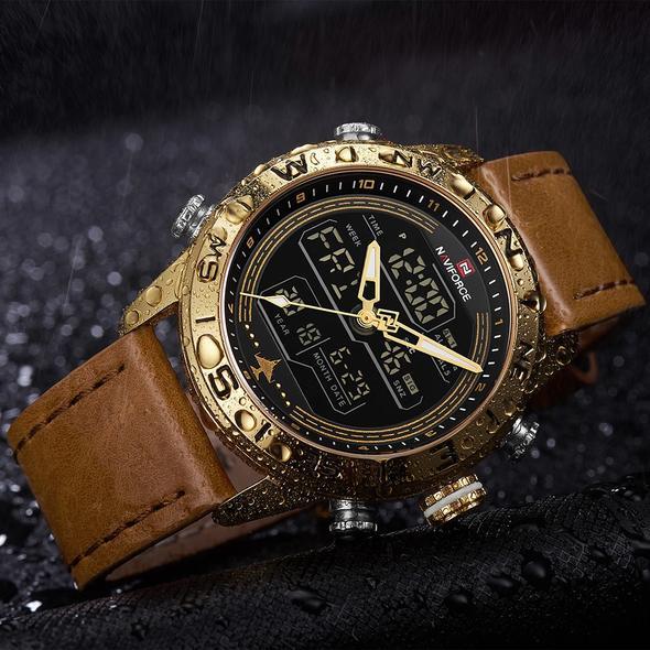 Fashion Gold Men Sport Watches