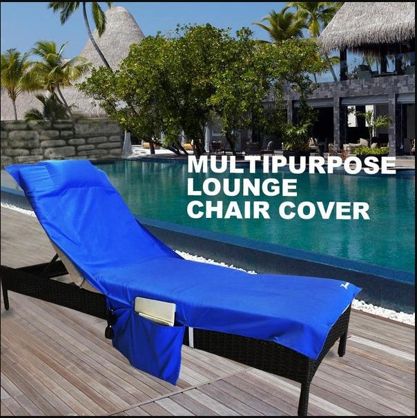 Beach chair cover