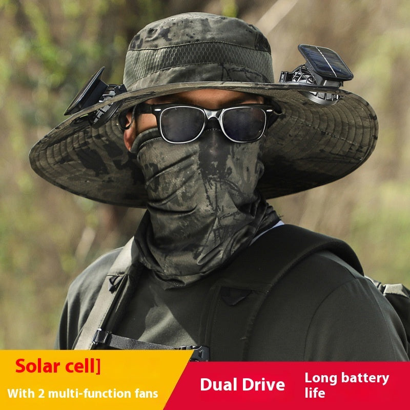 Solar Charging Wind Sun Protection Hat