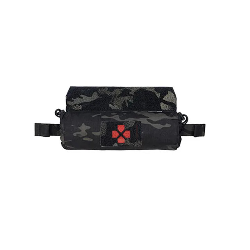 Tactical Chest Medical Bag Roll 1 Trauma Pouch Medical Pouch IFAK First Aid Kit Pouch Camo TP8507