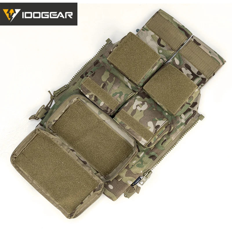 Tactical Pouch Bag Zip on Panel Modular Backpack for Plate Carrier W/ Mag Pouch for AVS JPC2.0 CPC Vest 3573