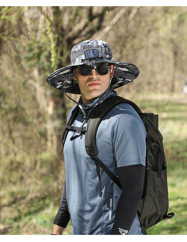 Solar Charging Wind Sun Protection Hat