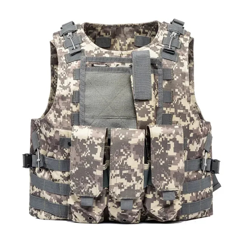 Tactical Vest Airsoft Assault Molle Vests Equipment Outdoor Clothing CS Sports Hunting Camouflage Vest Combat Waistcoat