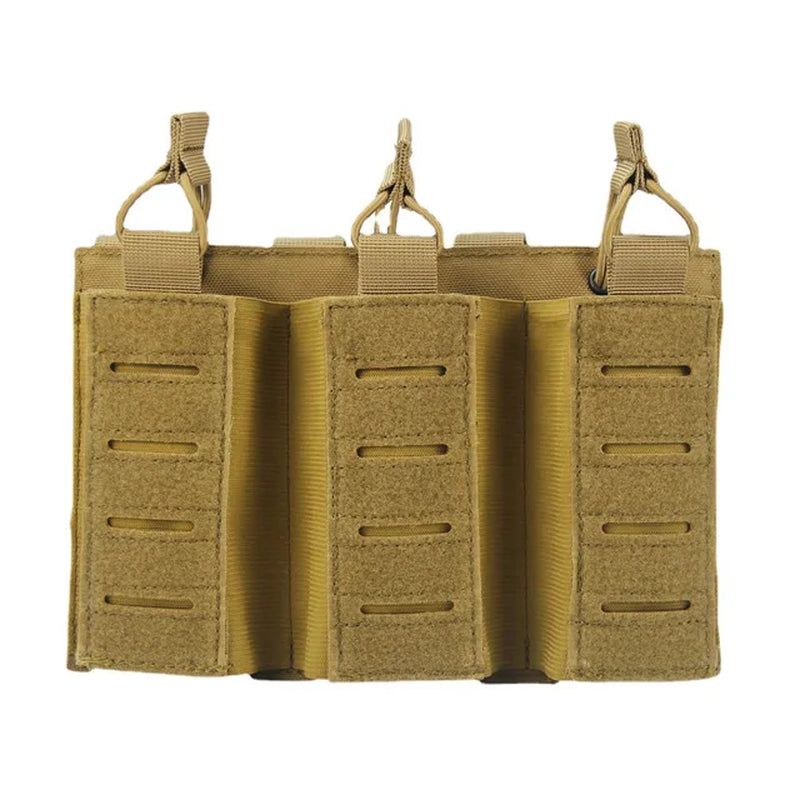 Tactical Triple Magazine Ammo Bag Camo Vest Molle Accessories Sundance Bag AK M4 Storage Bag Intercom Bags Hunting Gear Package