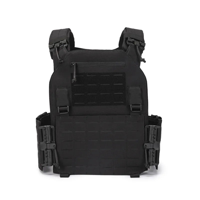 1000D Nylon Chaleco Tactico Vest Ranger-Green Tactical Gear 25X30Cm Plate Carrier Molle Tactical Vest for Outdoor Hunting