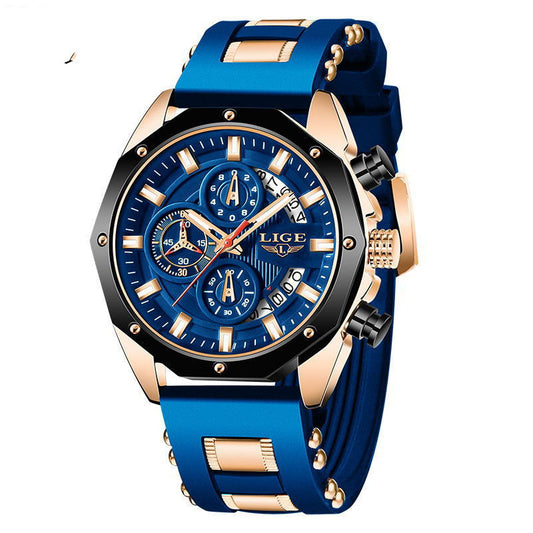 Men Luxury Silicone Sport Watch