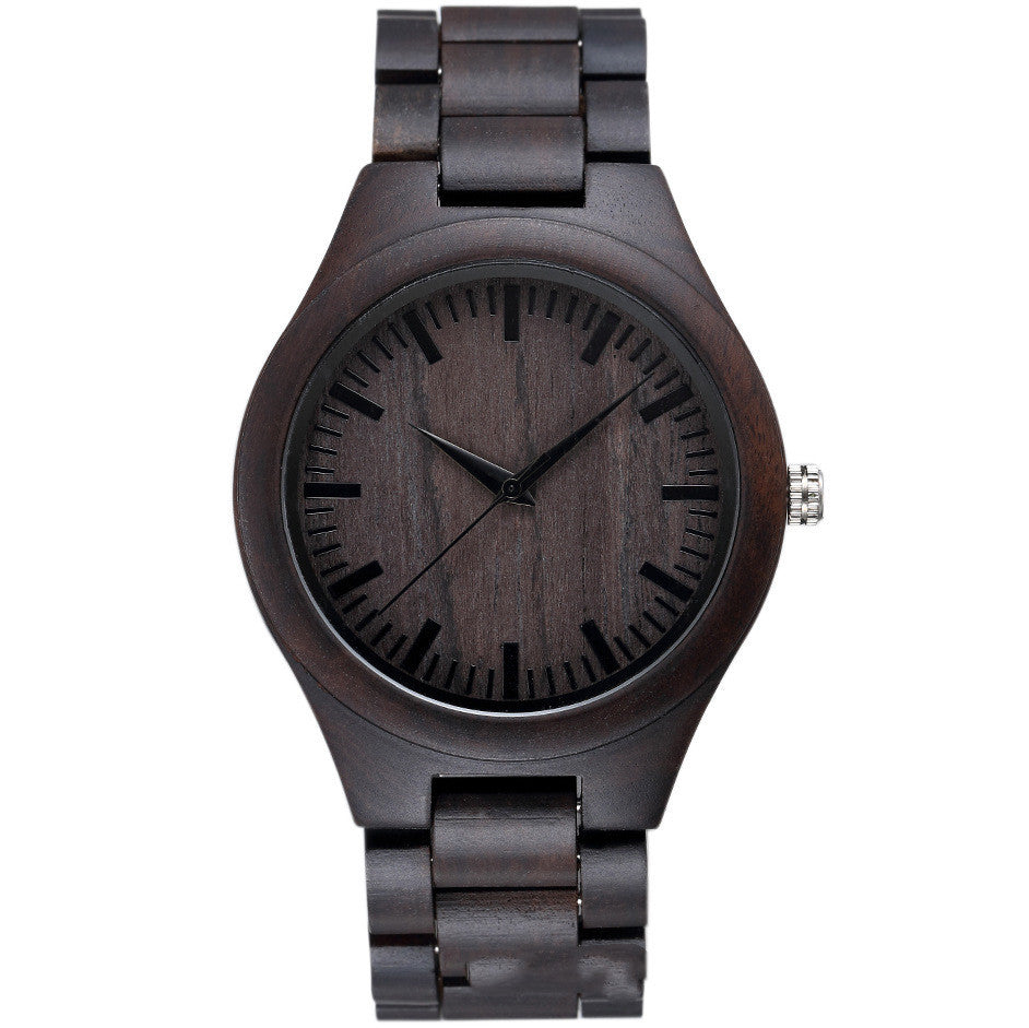 Wooden Quartz Men's Watch