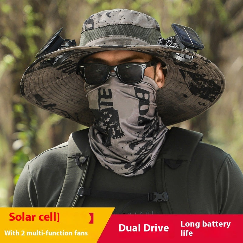 Solar Charging Wind Sun Protection Hat