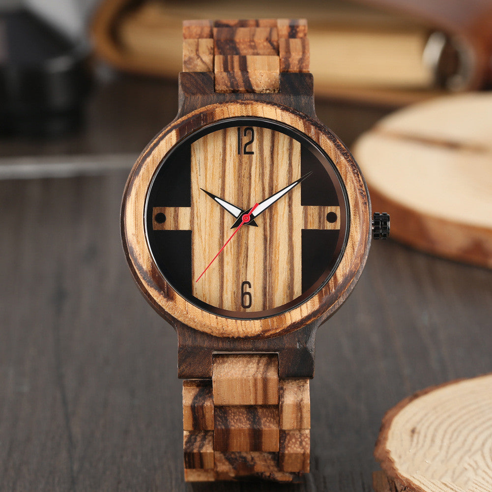 Wooden Quartz Men's Watch