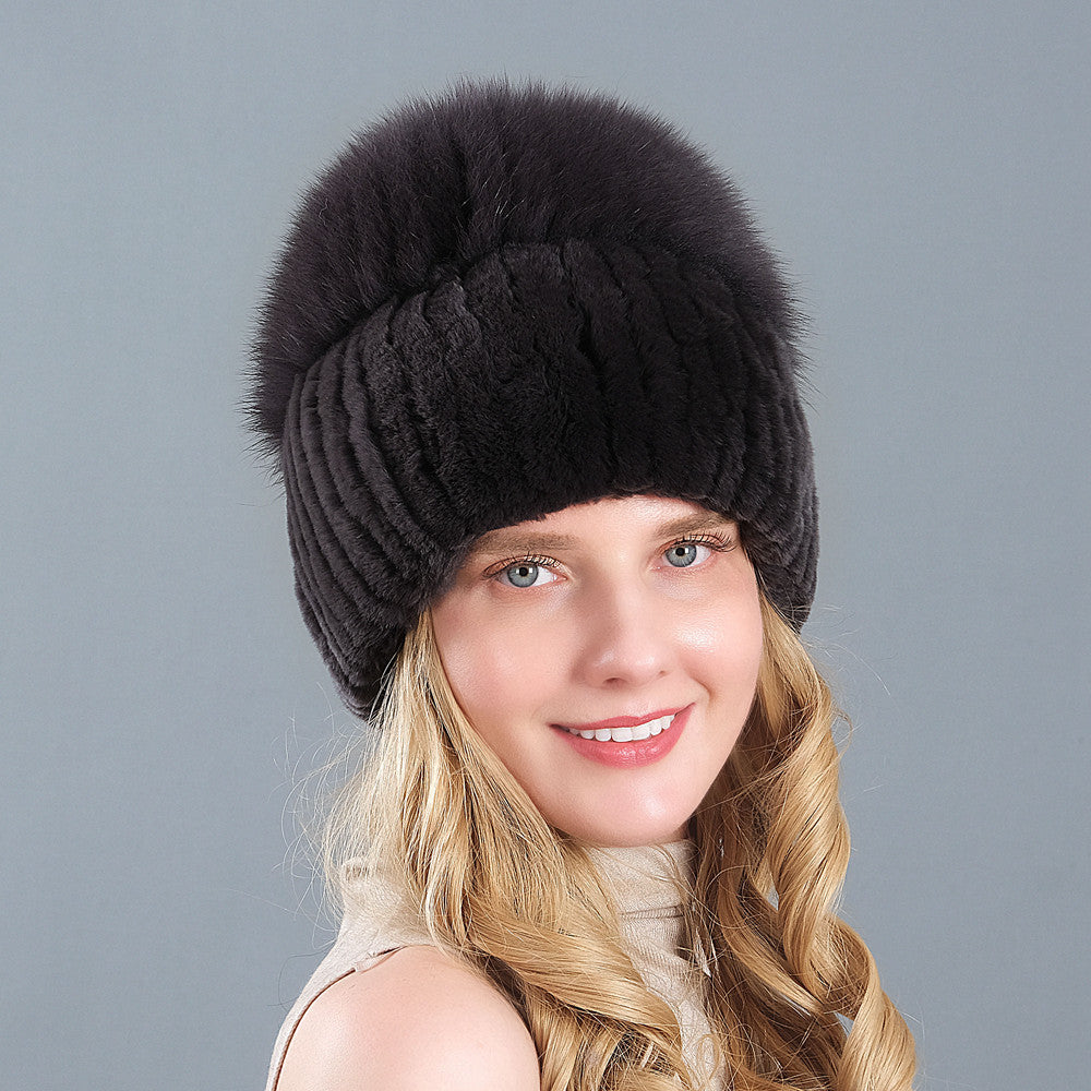 Earmuffs Straw Hat Women