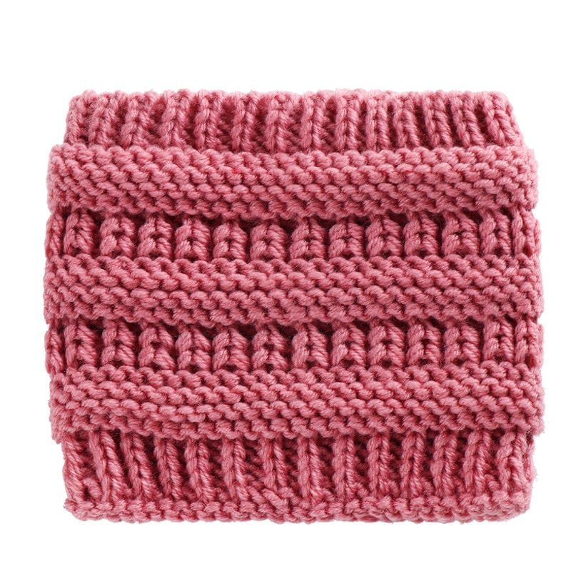 Women Headwrap Ponytail Beanies Hat