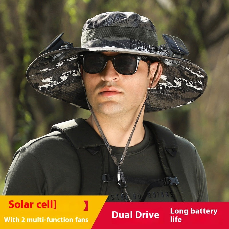 Solar Charging Wind Sun Protection Hat