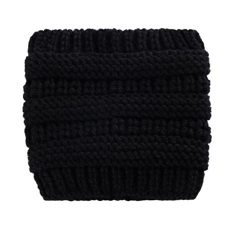 Women Headwrap Ponytail Beanies Hat