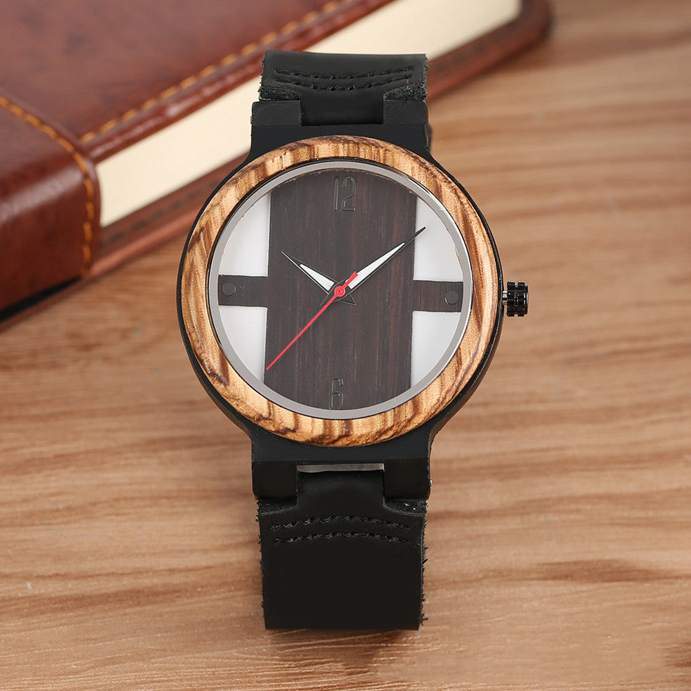 Wooden Quartz Men's Watch