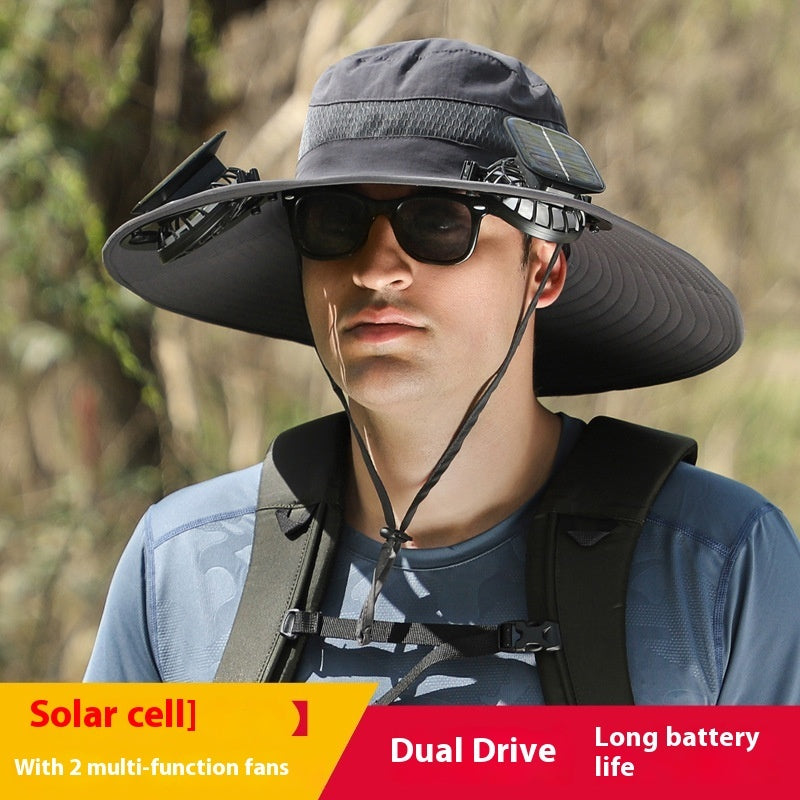 Solar Charging Wind Sun Protection Hat