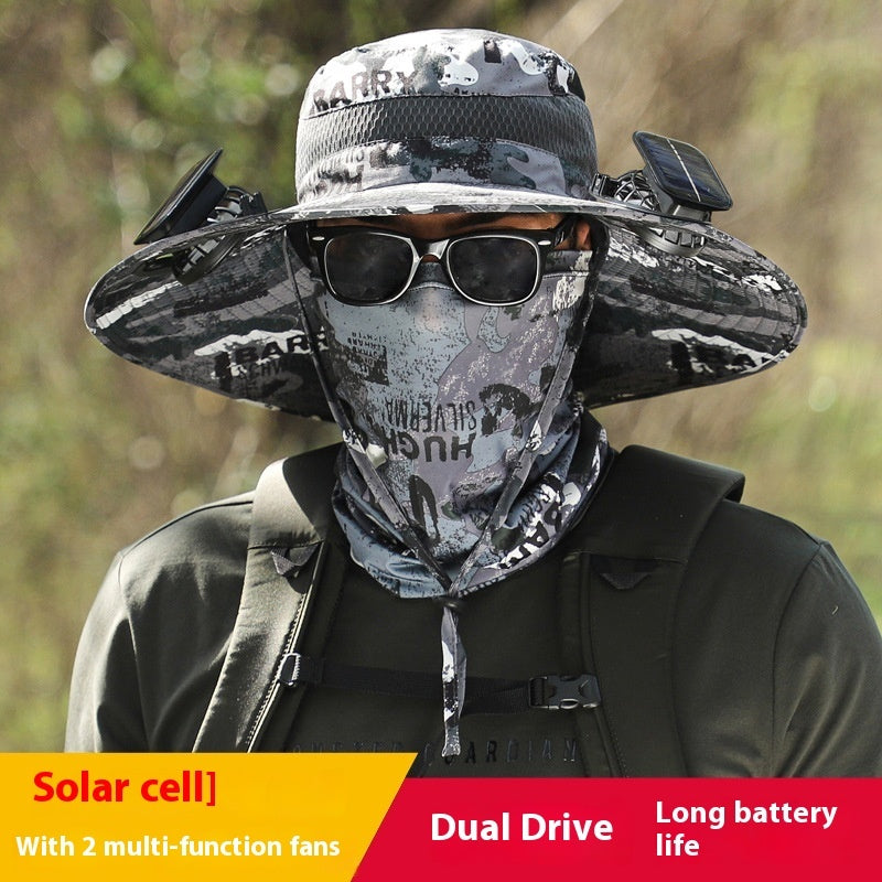 Solar Charging Wind Sun Protection Hat