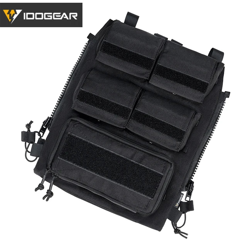 Tactical Pouch Bag Zip on Panel Modular Backpack for Plate Carrier W/ Mag Pouch for AVS JPC2.0 CPC Vest 3573