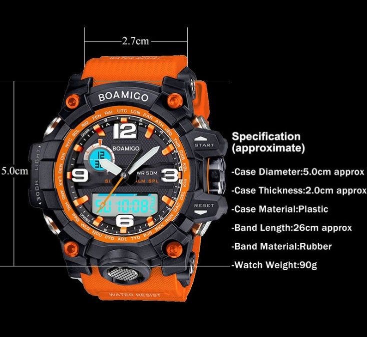 brand men sports watches