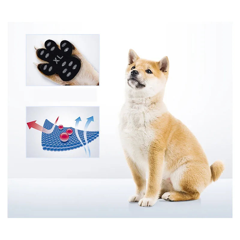 Waterproof Paw Protectors For Dogs Anti-slip Traction Pads Sticker Dog Paw Stickers Black Pink Blue Pet Foot Patch Durable