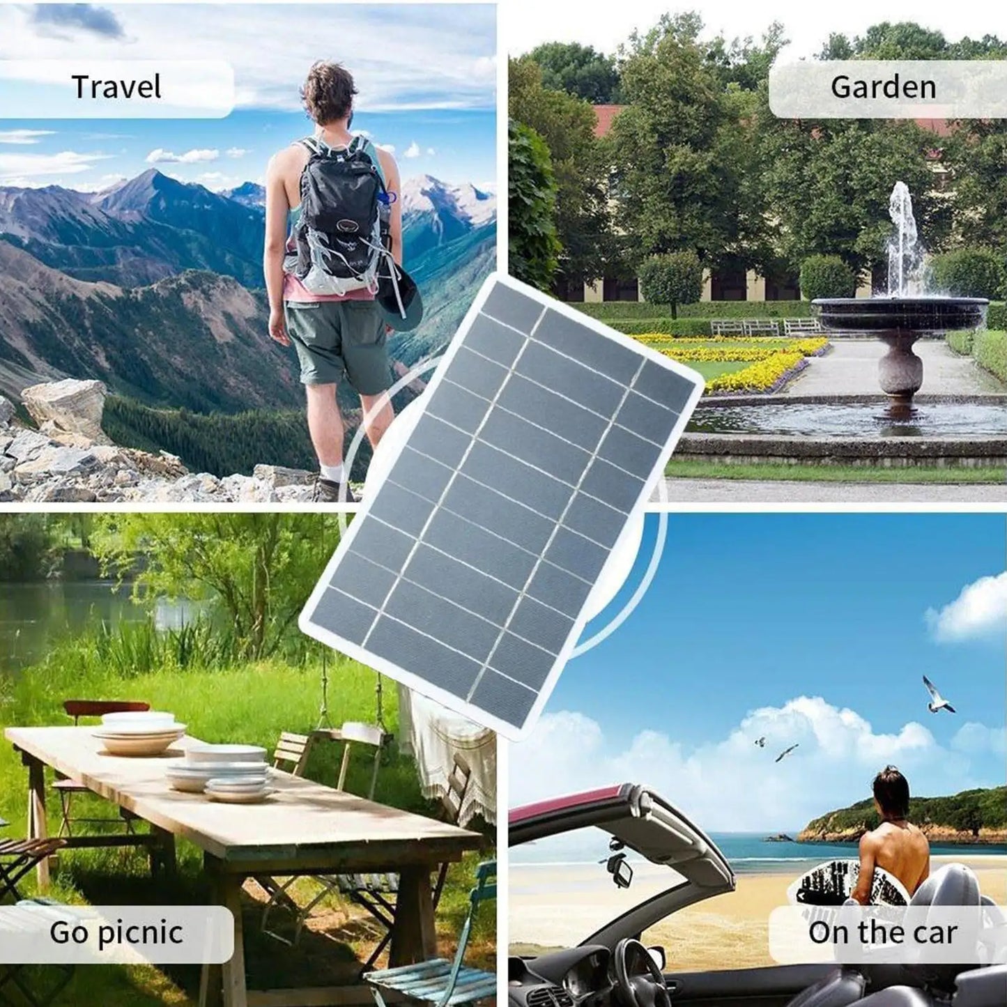 Portable Solar Panel Charger