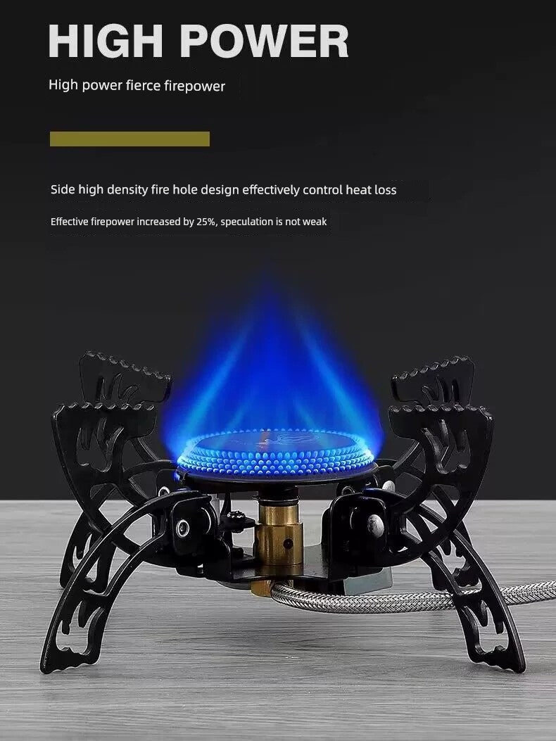 Split Windproof Fierce Fire Stove Camping Mini Outdoor