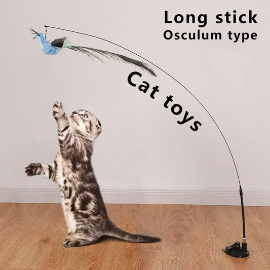 Interactive Cat Stick Toy