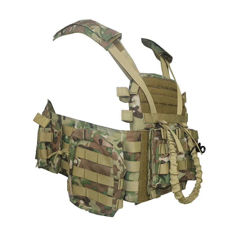 Tactical Vest Outdoor Hunting Plate Carrier Protective Adjustable Vest Airsoft Carrier Combat Equipment