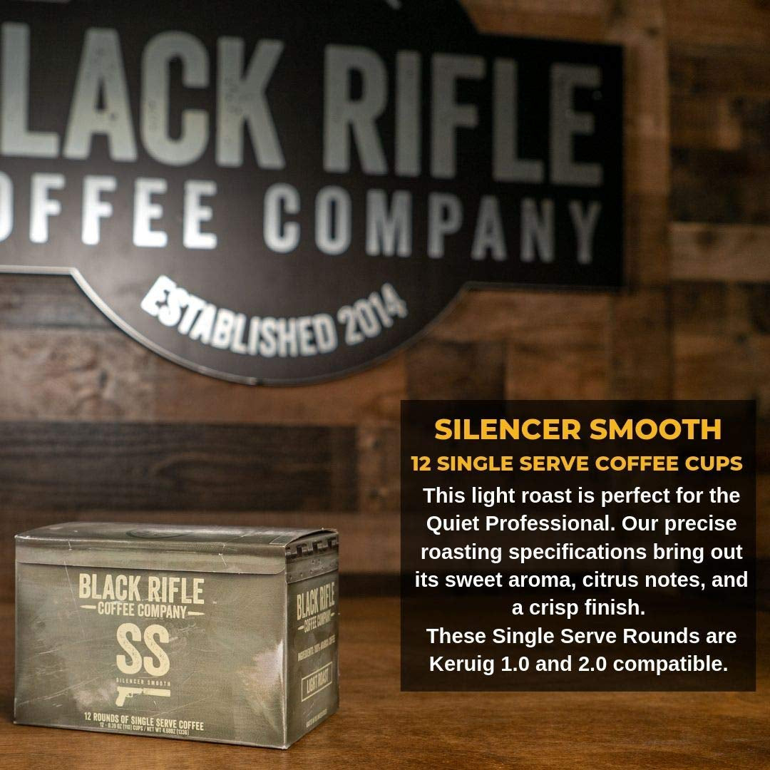 Supply Drop Variety Pack, with Silencer Smooth, AK Espresso, Just Black, and beyond Black Blends, 48 Coffee Pods