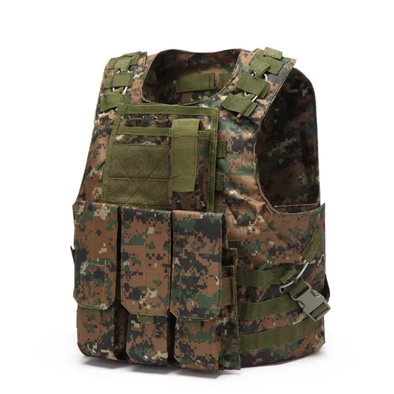 Tactical Vest Airsoft Assault Molle Vests Equipment Outdoor Clothing CS Sports Hunting Camouflage Vest Combat Waistcoat