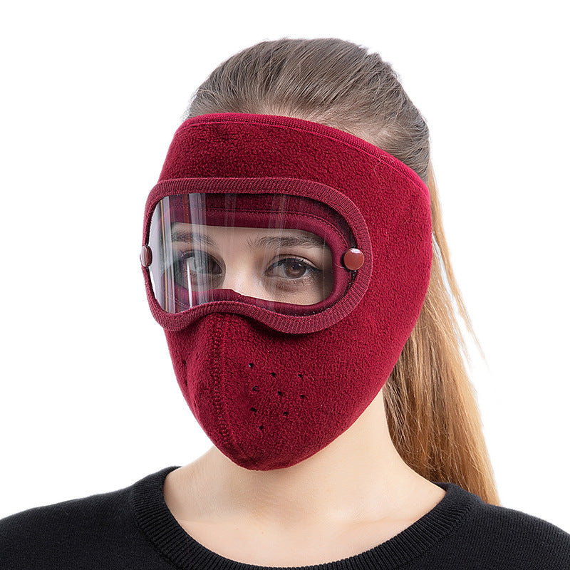 Polar Fleece Goggles Anti-fog Mask