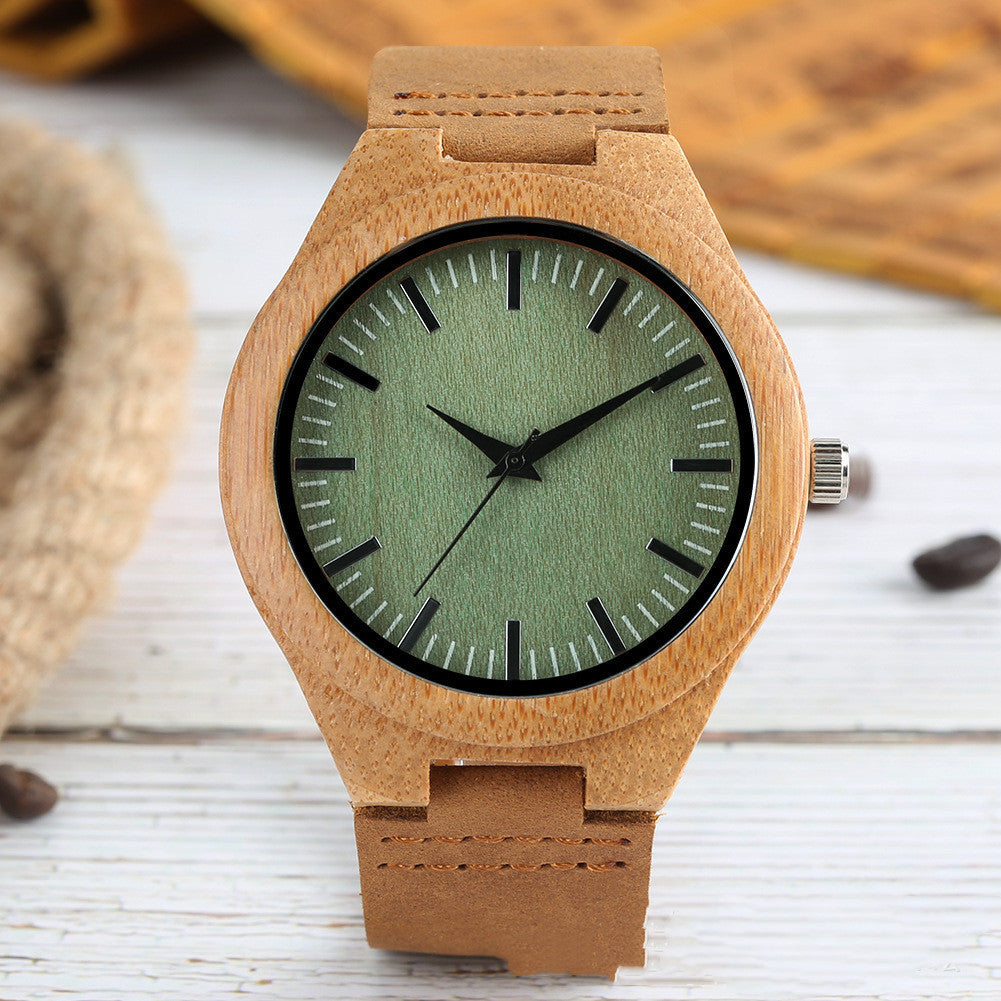 Wooden Quartz Men's Watch