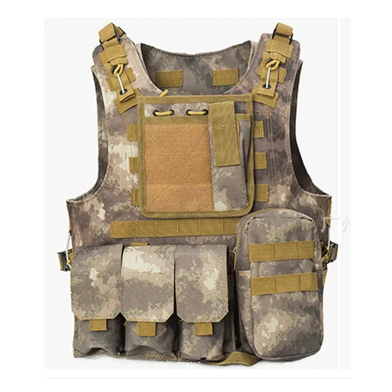 Tactical Vest Airsoft Assault Molle Vests Equipment Outdoor Clothing CS Sports Hunting Camouflage Vest Combat Waistcoat