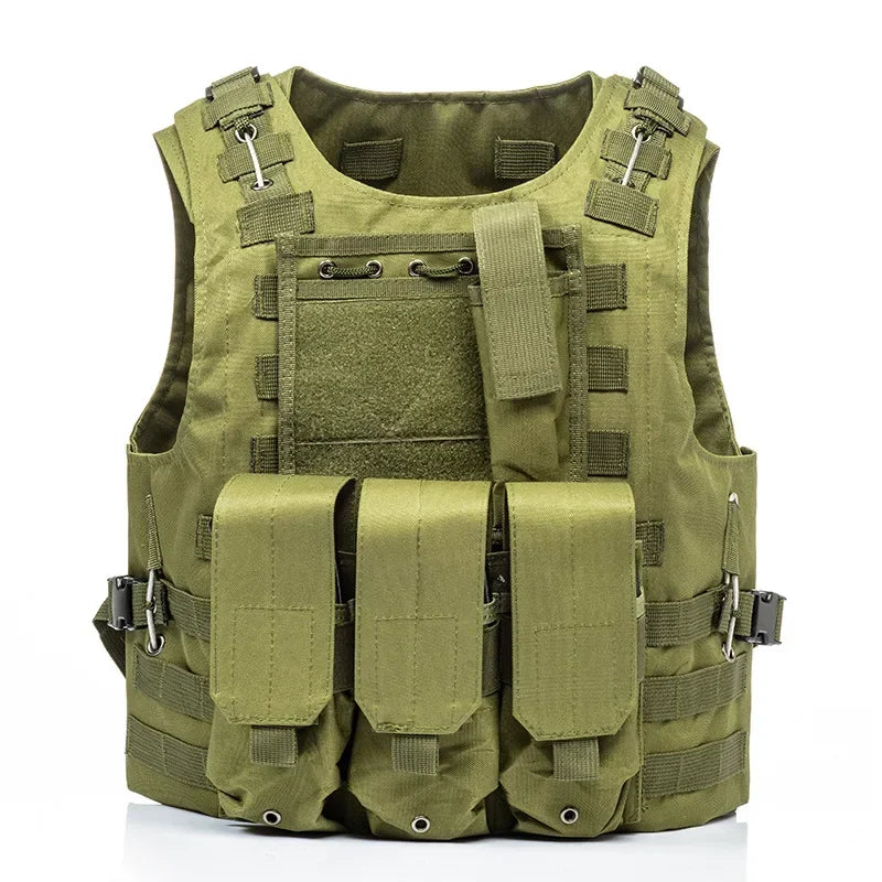 Tactical Vest Airsoft Assault Molle Vests Equipment Outdoor Clothing CS Sports Hunting Camouflage Vest Combat Waistcoat