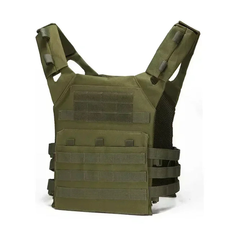 Nylon Tactical Vest Body Armor Hunting Carrier Airsoft Accessories Combat MOLLE Camo Vests